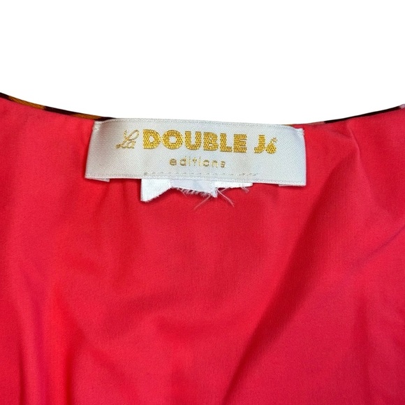 LA DOUBLE J Selva Bow Reversible Print Bikini (TOP ONLY) - Picture 12 of 14